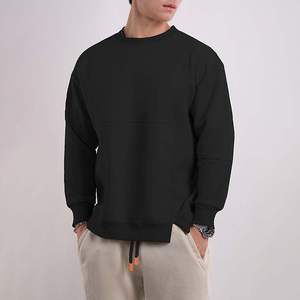 เสื้อสเวตเชิ้ตผู้ชายลำลองสไตล์สปอร์ต ผ้าฝ้าย 100% น้ำหนัก 370 กรัม ทรงพอดีตัว พิมพ์ลายดิจิทัล คอสวม ใส่ได้ในฤดูหนาว - Product Image 4