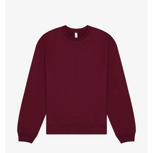 Bella Canvas Sudadera Mujer Logotipo Personalizado Bordado Algodón En Blanco Unisex Oversized Crew Neck Sudaderas Hombres - Product Image 1