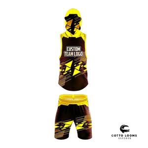 Auténtico uniforme de fútbol americano 7v7 OEM hecho para un estilo cómodo y una camiseta de fútbol americano duradera - Product Image 5