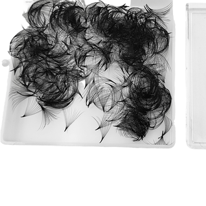 NQ Essence Handmade Eyelash Extensions Vegan Synthetic Material, Premium Volume Curl - Product Image 1