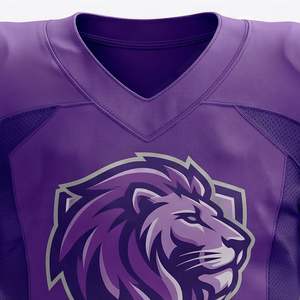 Nouveauté, uniforme de football américain de couleur unique, vente chaude, bonne qualité, nom d'équipe personnalisé, vêtements de performance pour équipe athlétique - Product Image 4