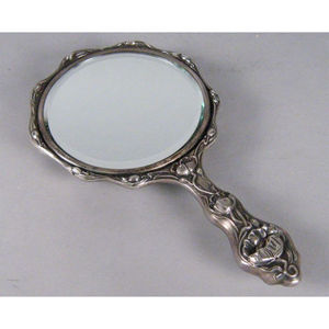 Vente en gros Miroir de maquillage portable Miroir de maquillage pour fille Miroir de voyage en laiton de qualité supérieure en métal - Product Image 2