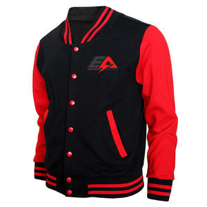 Prix d'usine vente en gros veste de baseball design personnalisé veste universitaire unisexe à manches longues vêtements de sport - Product Image 1