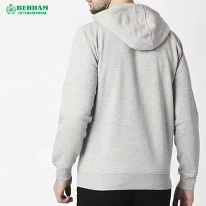 Sweat-shirts à capuche unisexes avec logo personnalisé (broderie DTG) |   Sweat-shirts respirants en molleton/éponge française de haute qualité - Product Image 4