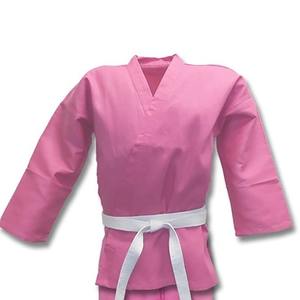 Combinaison de karaté respirante de qualité professionnelle fabriquée en usine, uniforme de karaté confortable et uni pour hommes, vente en gros - Product Image 2