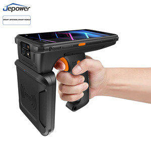 Hot bán R20 5.5inch 4 + 64 mã vạch siêu tần số cao 860 ~ 960MHz RFID hàng hóa/thẻ/nhãn/thẻ/vé Android PDAs - Product Image 2