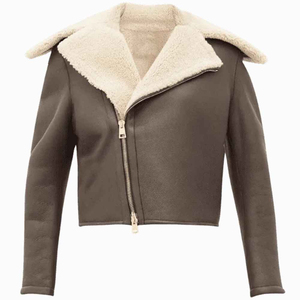 Leather Fur Jacket 2025 Autumn New Fur Collar Leather Jacket Women Ladies Leather Coat - Product Image 1