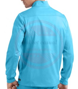 Veste de gommage uniforme d'hôpital en gros avec poches vestes de laboratoire médical de haute qualité pour un usage quotidien d'infirmière - Product Image 3