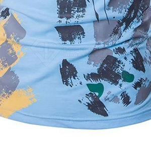 Camiseta Polo de Manga Corta Estampada para Hombre, Estilo Casual y a la Moda, Nuevo Diseño 2025, Camisetas de Sublimación para Hombre de Buena Calidad - Product Image 4