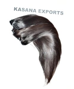 Extensiones de cabello humano de onda profunda de doble trama, máquina de templo indio 100% sin procesar recta cruda al por mayor alineada con cutícula - Product Image 6