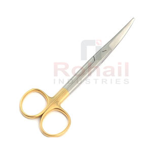 Ciseaux dentaires Mayo 14.5cm courbés avec marquage Laser lames tranchantes outil chirurgical - Product Image 3