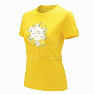 Camiseta para el Día de la Madre con estampado elegante, costuras duraderas y tela suave y cómoda - Product Image 2