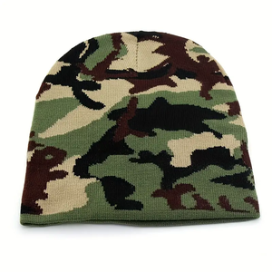 High Quality LOGO Caps for <b>Men</b> Original Panel Camouflage Cap Brand With Custom Logo From Vietnam Camouflage Cap Fitted <b>Hats</b> - Product Image 3