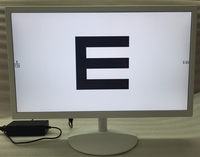 Écran LCD VC-2 pour test optique, moniteur d'optométrie, équipement SC-800, lettres de Snellen