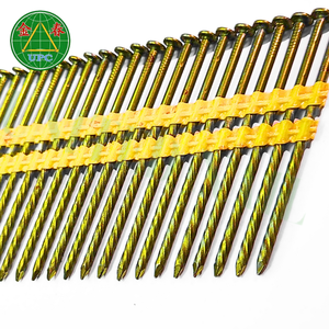 4000pcs Easy-to-Use <b>Strip</b> Nails 3'' x 0.120 Round Head & Smooth/Screw Shank Style for Woodworking from Vietnam Manufacturer - Product Image 2