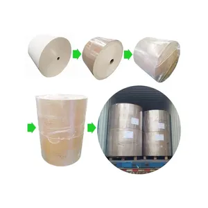 Premium Quality PE Coated <b>Paper</b> Jumbo <b>Rolls</b> for Making <b>Paper</b> Cups From Indian Supplier At Lowest Price - Product Image 1