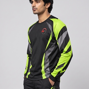 Maillot de motocross unisexe, tissu respirant, coupe confortable, construction durable, maillot de moto pour la course sur moto tout-terrain - Product Image 3