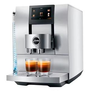 Best Quality Z10 <b>Fully</b> <b>Automatic</b> <b>Coffee</b> <b>Machine</b> Aluminum White with Glass Milk Container - Product Image 1