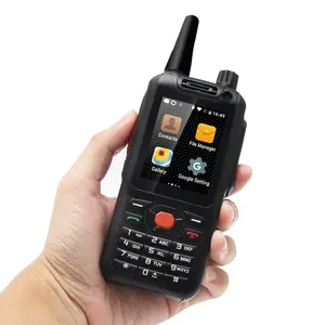 2024 Popular radio práctica con mini cámara con teclado Teléfono inteligente resistente Android OS telecomunicaciones 4G LTE 3G walkie talkie