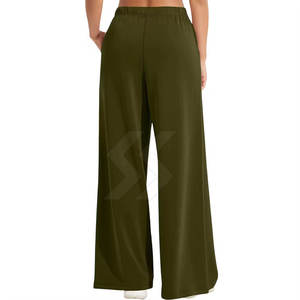 กางเกงวอร์มทรงบานสำหรับผู้หญิงกางเกงวอร์มขายาวมีโลโก้ออกแบบได้ตามต้องการ - Product Image 2