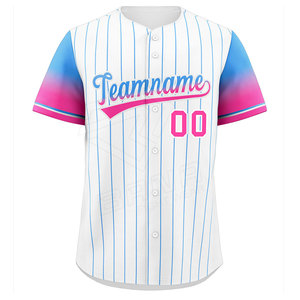 Conjunto de Camiseta de Béisbol Transpirable para Hombre, Talla Grande, Alta Calidad, Antibacteriano, Secado Rápido, Diseño Personalizable - Product Image 5