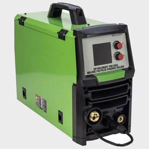 Machine à souder professionnelle nouvelle génération WELD-MATE PRO 200A MIG/ARC/TIG Pulse Synergic, inverseur de soudage - Product Image 4