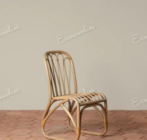 เก้าอี้ไม้ไผ่และหวายดีไซน์คลาสสิกสำหรับห้องนั่งเล่นระเบียงโรงแรมล็อบบี้ - Product Image 6