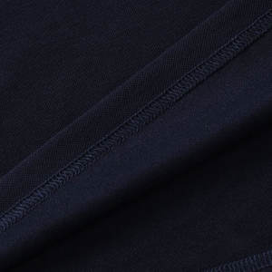 เสื้อยืดสำหรับผู้ชายลายเสื้อโปโลผ้าฝ้าย100% ผ้าใบผ้าแคนวาสแบบทึบ - Product Image 4