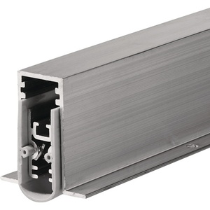 Sello de Puerta Insonorizante de Aluminio Plateado EllenMatic, de Una Sola Cara, 1208 mm x 15 mm - Product Image 1
