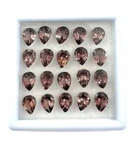 Piedra preciosa suelta de corte de pera, piedra preciosa facetada de escapolita natural 100% para hacer joyas a precios al por mayor, OEM a granel - Product Image 2