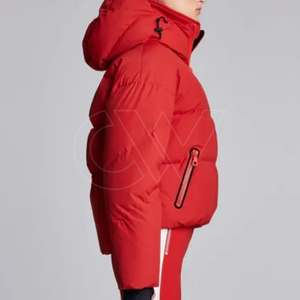 Street Wear <b>Women's</b> <b>Bomber</b> <b>Jacket</b> Wholesale <b>Lightweight</b> Outdoor Breathable Cotton - Product Image 3