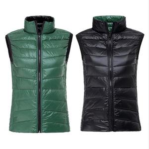 Venta al por mayor de la mejor calidad de los hombres a prueba de viento Puffer Chaleco de nylon/poliéster hecho invierno cálido Puffer chaleco - Product Image 4