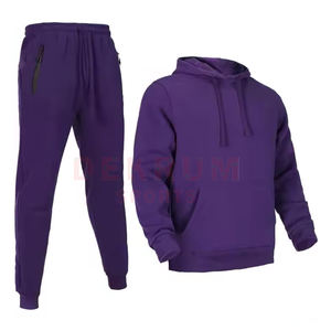 Precio al por Mayor, MOQ Bajo, Conjuntos Deportivos de Algodón para Hombre, Casuales de Invierno, Ecológicos, Transpirables y Personalizables - Product Image 3