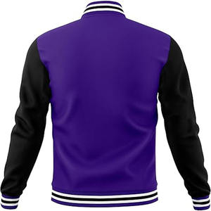 Veste Letterman Plus Size sur mesure en gros pour hommes Variété de veste Logo Pakistan Fabricant téléchargé par Dress Sports - Product Image 4