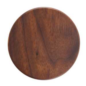 Posavasos de madera redonda posavasos pulido mejor color natural por mn exportaciones posavasos de nogal - Product Image 2
