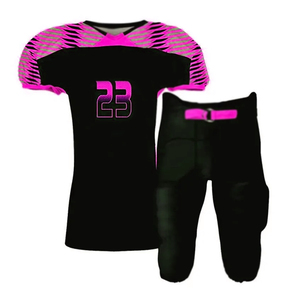 Nombre del equipo Número Logo Entrenamiento deportivo Uniforme elegante Camiseta de fútbol americano Camisetas de fútbol americano Camiseta de fútbol americano - Product Image 5