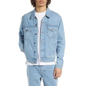 Veste en jean matelassée imperméable de haute qualité 2026, style urbain, unie, délavée, vintage, noire, personnalisable, vente en gros - Product Image 2