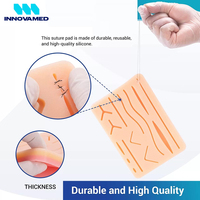 Kit d'entraînement à la suture manuelle fait main, ensemble d'instruments chirurgicaux de qualité supérieure, réutilisable, pour la formation en chirurgie des étudiants en médecine, nouvelle arrivée, OEM
