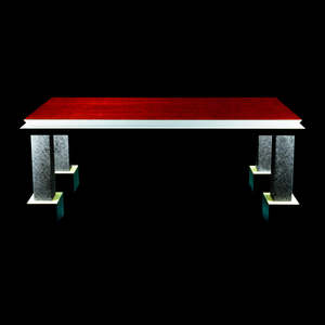Palm Spring Industrial Design Stable and Extendable Oval Dining <b>Table</b> Set Resin and Wooden for Home Bar or Office Assembled - Product Image 3