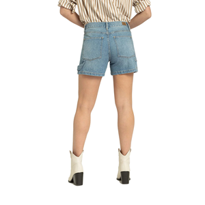 Short en jean confortable de qualité supérieure pour femmes Conception personnalisée Lavé Plus Size Slim Fit Respirant Casual Pantalon pour femmes - Product Image 5