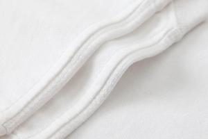 T-shirt uni blanc 100% coton col rond pour hommes personnaliser impression LOGO vente en gros personnalisé - Product Image 6