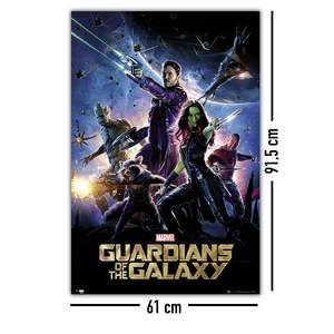 Affiche contemporaine Gardiens de la Galaxie, format unique, en papier - Product Image 3