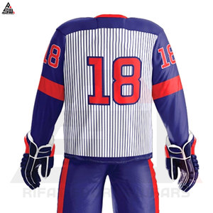 Uniforme de hockey sobre hielo de mejor calidad para hombres, hecha en ropa de entrenamiento Pakistán, estilo conjunto, precio al por mayor para adultos - Product Image 5