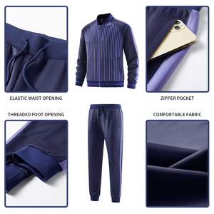 Conjuntos Deportivos Unisex al por Mayor para Hombre, con Cierre, de 480 g/m², 100% Algodón, Color Sólido, Personalizables, de Secado Rápido, Ecológicos, para Verano - Product Image 6