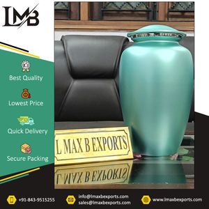 Fabricant et exportateur d'urne de crémation adulte en aluminium de bonne qualité la plus exigeante pour garder les cendres commémoratives - Product Image 5