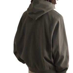 100% algodón para hombre, gran oferta, Sudadera con capucha gruesa holgada para hombre, de 400gsm Sudadera con capucha, sudadera con logotipo personalizado, Sudadera con capucha de felpa francesa - Product Image 2