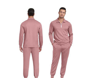 Survêtement léger à 5 panneaux avec capuche surdimensionnée Motif solide pour l'hiver Street Wear Jogger Vente en ligne à bas prix - Product Image 1