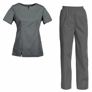 Uniformes médicaux Offre Spéciale Ensembles de gommage pour l'hôpital Impression des dernières conceptions pour la vente en gros Top et pantalon Meilleur matériel Ensemble de gommage - Product Image 3