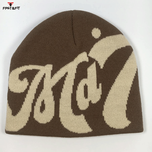 Gorros de Invierno Unisex Personalizados al por Mayor, Transpirables, Impermeables, de Tela de Forro Polar de Algodón, con Bordado 3D, Multicolores - Product Image 3