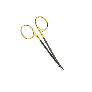 Instruments chirurgicaux Pince à épiler en acier inoxydable Dressing Ciseaux à pouce Pince d'alimentation manuelle Sécurité Mol Ciseaux à strabisme en plastique - Product Image 2